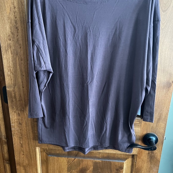 Athleta Brown Long Sleeve Tee for Versatile Comfort - Picture 5 of 5